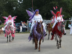 fairies in all horse parade