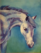 welsh pony painting