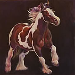 Danny - Gypsy Vanner Painting